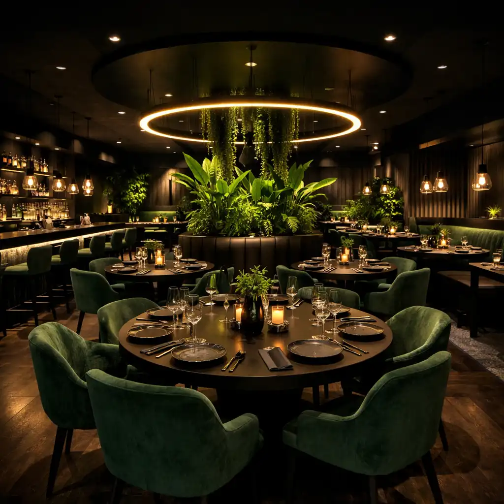 Elegantní večerní atmosféra restaurace Bohemia Events